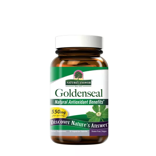 Nature's Answer Goldenseal Root - Kanadai Aranygyökér 50 Kapszula