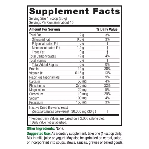 Nature's Answer Brewers Yeast - Sörélesztő Por 454 g