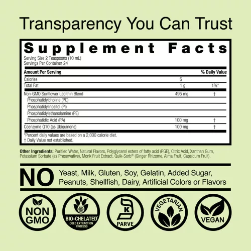 Nature's Answer CO-Q10 100 mg Liquid 240 ml