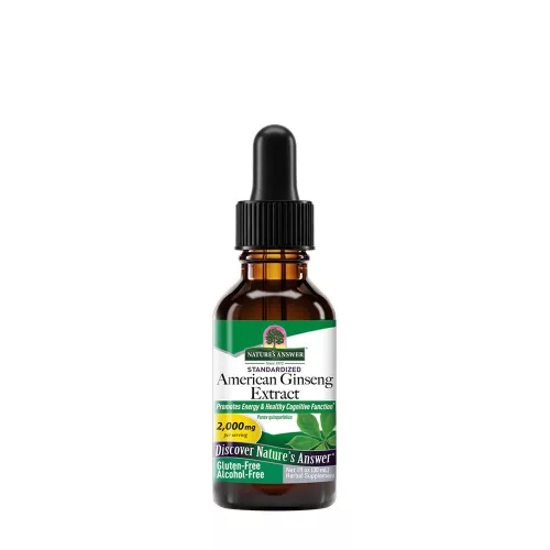 Nature's Answer American Ginseng Extract - Amerikai Ginzeng Kivonat 30 ml
