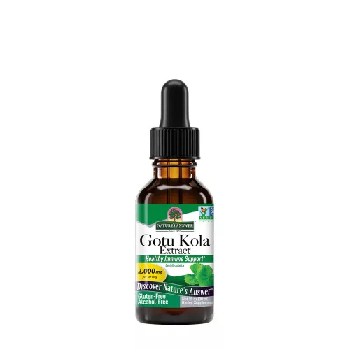 Nature's Answer Gotu Kola Extract- Ázsiai Gázló Gyógynövény Kivonat 30 ml