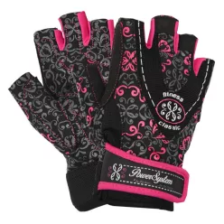 Power System Gloves Classy - Női Edzőkesztyű Rózsaszín