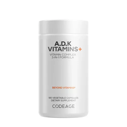 Codeage A D K Vitamins+ - A D K Vitaminok+ 180 Kapszula
