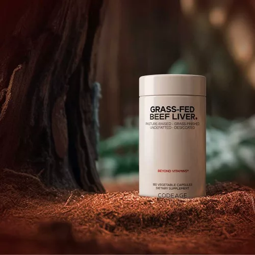 Codeage Grass Fed Beef Liver - Legeltetett Marhamáj 180 Kapszula