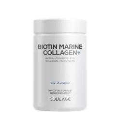   Codeage Biotin Marine Collagen - Biotin és Tengeri Kollagén 120 Kapszula