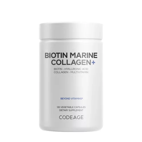 Codeage Biotin Marine Collagen - Biotin és Tengeri Kollagén 120 Kapszula