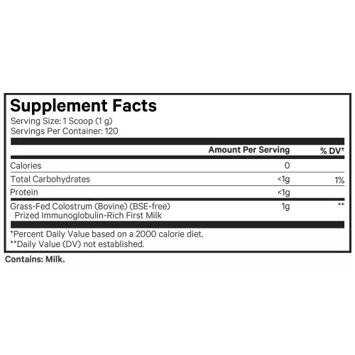 Codeage Colostrum - Kolosztrum 120 g