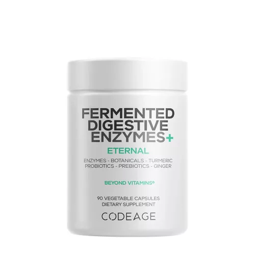 Codeage Fermented Digestive Enzymes+ - Fermentált Emésztőenzimek+ 90 Kapszula