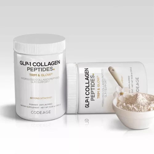 Codeage GLP-1 Collagen Peptides - GLP-1 Kollagén Peptidek 300 g