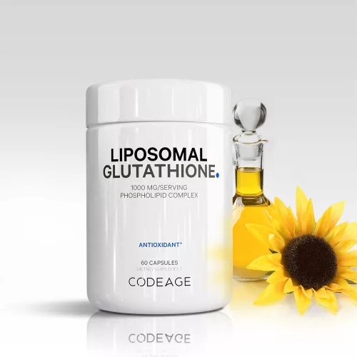 Codeage Liposomal Glutathione 1000 mg - Liposzómás Glutation 1000 mg 60 Kapszula