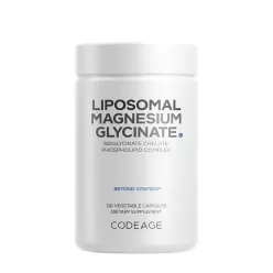   Codeage Liposomal Magnesium Glycinate Capsules - Liposzómás Magnézium-glicinát Kapszulák 120 Kapszula