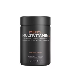   Codeage Men's Daily Multivitamin - Multivitamin Férfiaknak 30 Kapszula