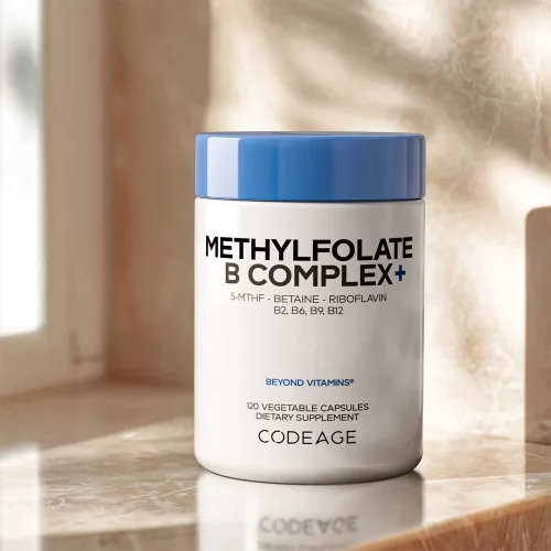 Codeage Methylfolate B Complex+ - Metilfolát B-komplex+ 120 Kapszula