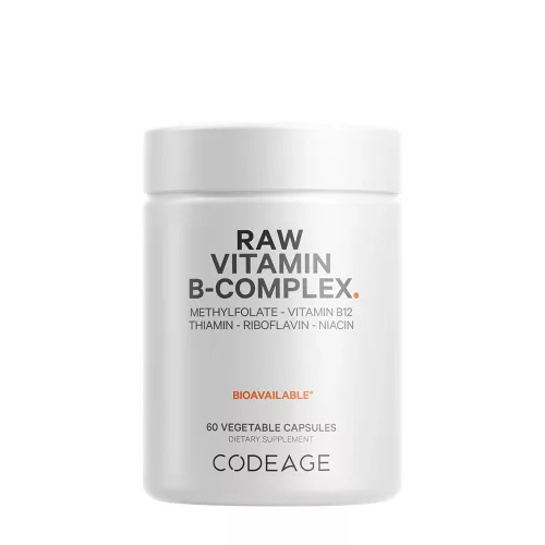 Codeage Raw Vitamin B-Complex - B-vitamin Komplex 60 Kapszula
