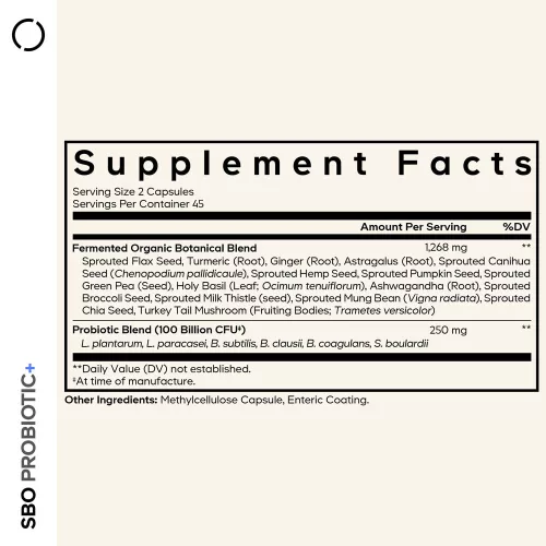 Codeage SBO Probiotic+ - SBO Probiotikum+ 90 Kapszula