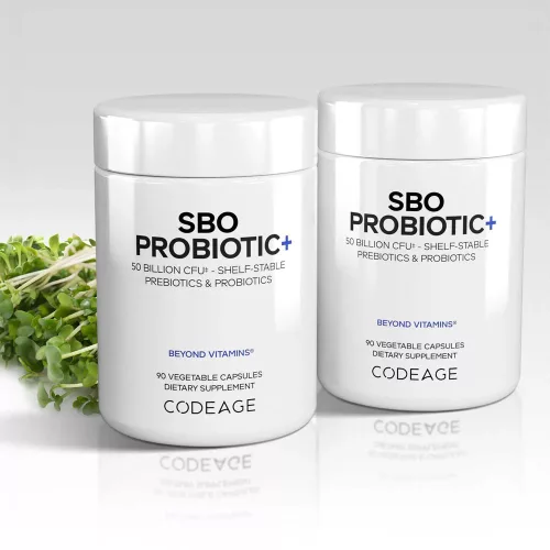 Codeage SBO Probiotic+50 Billion CFUs - SBO Probiotikum+ 50 Milliárd CFU 90 Kapszula