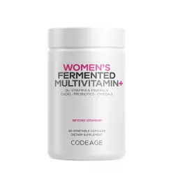   Codeage Women's Fermented Multivitamin+ - Női Fermentált Multivitamin+ 120 Kapszula