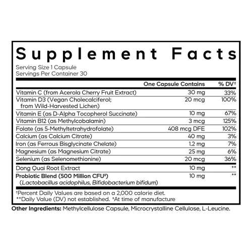 Codeage Women's Multivitamin - Női Multivitamin 30 Kapszula
