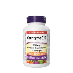Webber Naturals Coenzyme Q10 100 mg 60 Lágykapszula