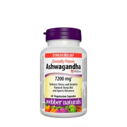 Webber Naturals Ashwagandha 7200 mg 60 Kapszula