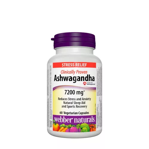 Webber Naturals Ashwagandha 7200 mg 60 Kapszula