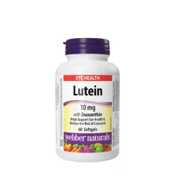   Webber Naturals Lutein 10 mg with Zeaxanthin 60 Lágykapszula