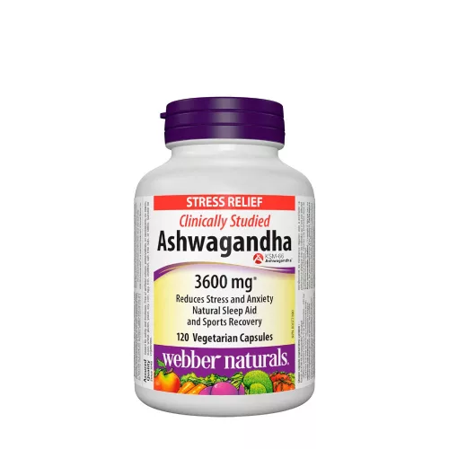 Webber Naturals Ashwagandha 3600 mg 120 Kapszula