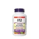 Webber Naturals Vitamin B12 Methylcobalamin 2500 mcg 60 Tabletta