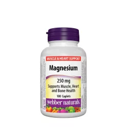 Webber Naturals Magnesium 250 mg 100 Filmtabletta