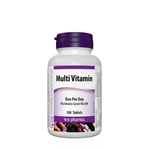 Webber Naturals Multivitamin One Per Day 100 Tabletta
