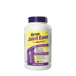   Webber Naturals Osteo Joint Ease with InflamEase and Glucosamine Chondroitin MSM 80 Filmtabletta