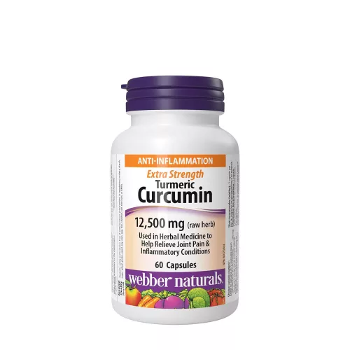 Webber Naturals Turmeric Curcumin 12,500 mg Capsules 60 Kapszula