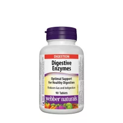   Webber Naturals Digestive Enzymes - Emésztőenzimek 90 Tabletta