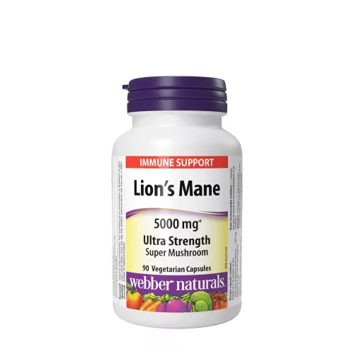 Webber Naturals Lion's Mane 5000 mg 90 Kapszula