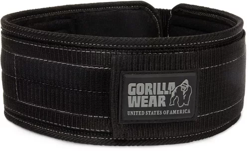 Gorilla Wear 4 Inch Nylon Lifting Belt Súlyemelő Öv