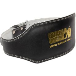   Gorilla Wear 6 Inch Padded Leather Lifting Belt Bőr Súlyemelő Öv