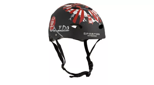 S-Sport Fejvédő SKATER BASIC FIRE L-es