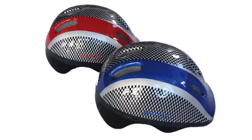 Spartan Védősisak M-es méret SPARTAN EASY BIKER RED