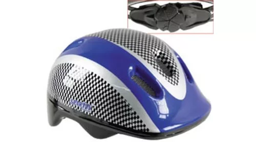 Spartan Védősisak M-es méret SPARTAN EASY BIKER BLUE