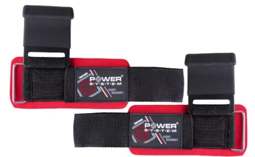 Power System Lifting Hardcore Hooks - Tépőzáras Edzőkampó