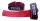 Power System Lifting Leather Straps - Bőr Felhúzó heveder Piros