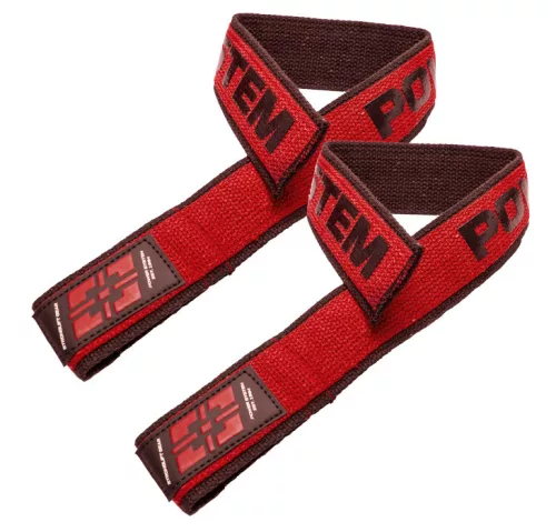 Power System Lifting Straps Duplex - Edzőheveder Piros