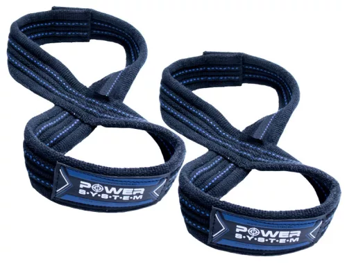 Power System Lifting Straps Figure 8 - Edzőheveder Kék