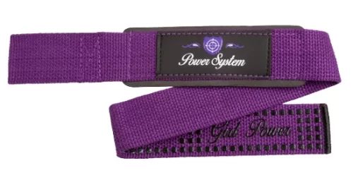 Power System Lifting Straps G Power - Női Edzőheveder Lila