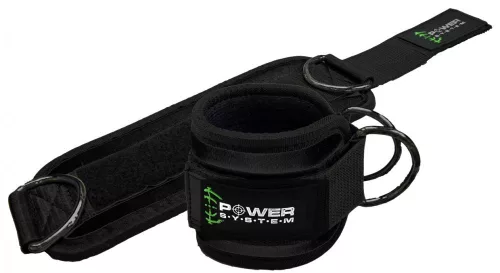 Power System Ankle Straps Gym Guy - Férfi Erősítő Bokapánt Fekete/Zöld