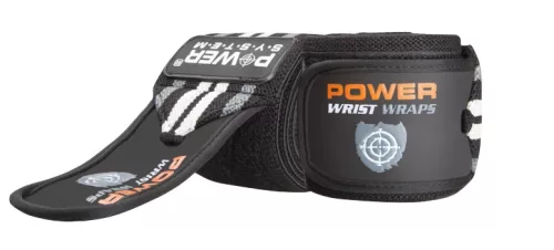 Power System Wrist Wraps - Csuklóbandázs Szürke/Fehér/Fekete