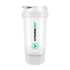 Vitamin360 2 Részes Shaker (500 ml + 150 ml) - Fehér