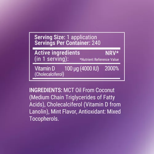Vitamin360 D-4000 NE Szájspray 30 ml