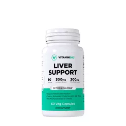   Vitamin360 Liver Support – Prémium Májvédő Formula Máriatövissel és Articsóka Kivonattal 60 Kapszula
