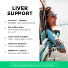 Vitamin360 Liver Support – Prémium Májvédő Formula Máriatövissel és Articsóka Kivonattal 60 Kapszula